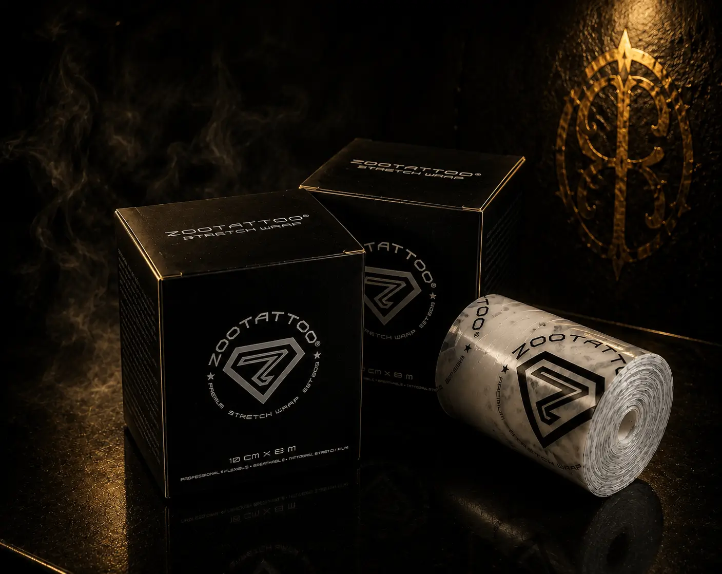 ZOOTATTOO PREMIUM STRETCH WRAP -10CM X 10M (ARTIST BOX 2 ROLLS)